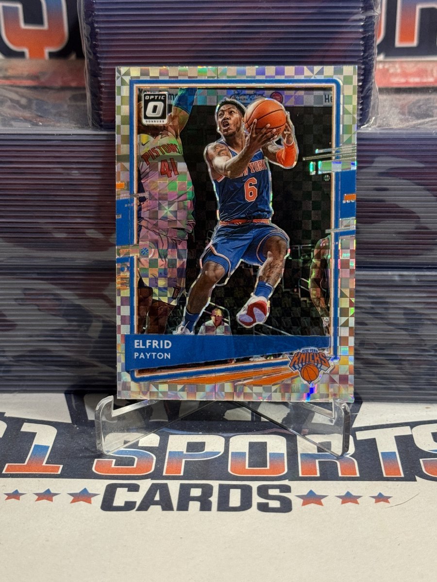 2020 Panini Prizm (Checkerboard SP Prizm) Elfrid Payton 105
