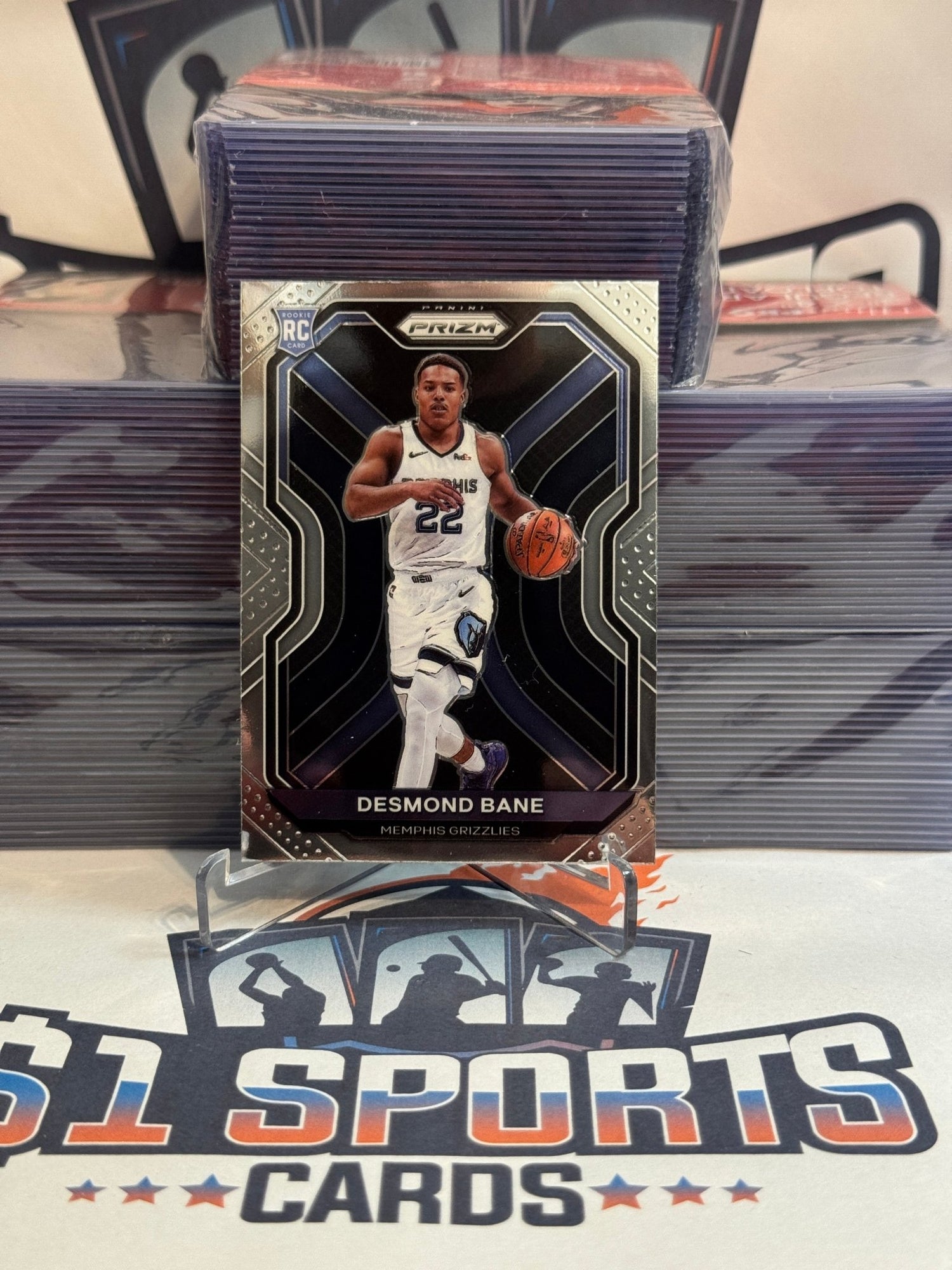 2020 Panini Prizm Desmond Bane Rookie #297