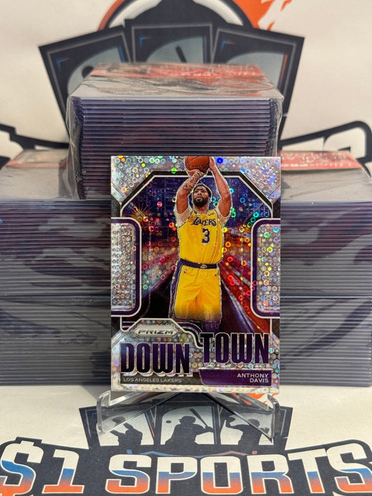 2020 Panini Prizm (Fast Break Prizm, Downtown) Anthony Davis #15