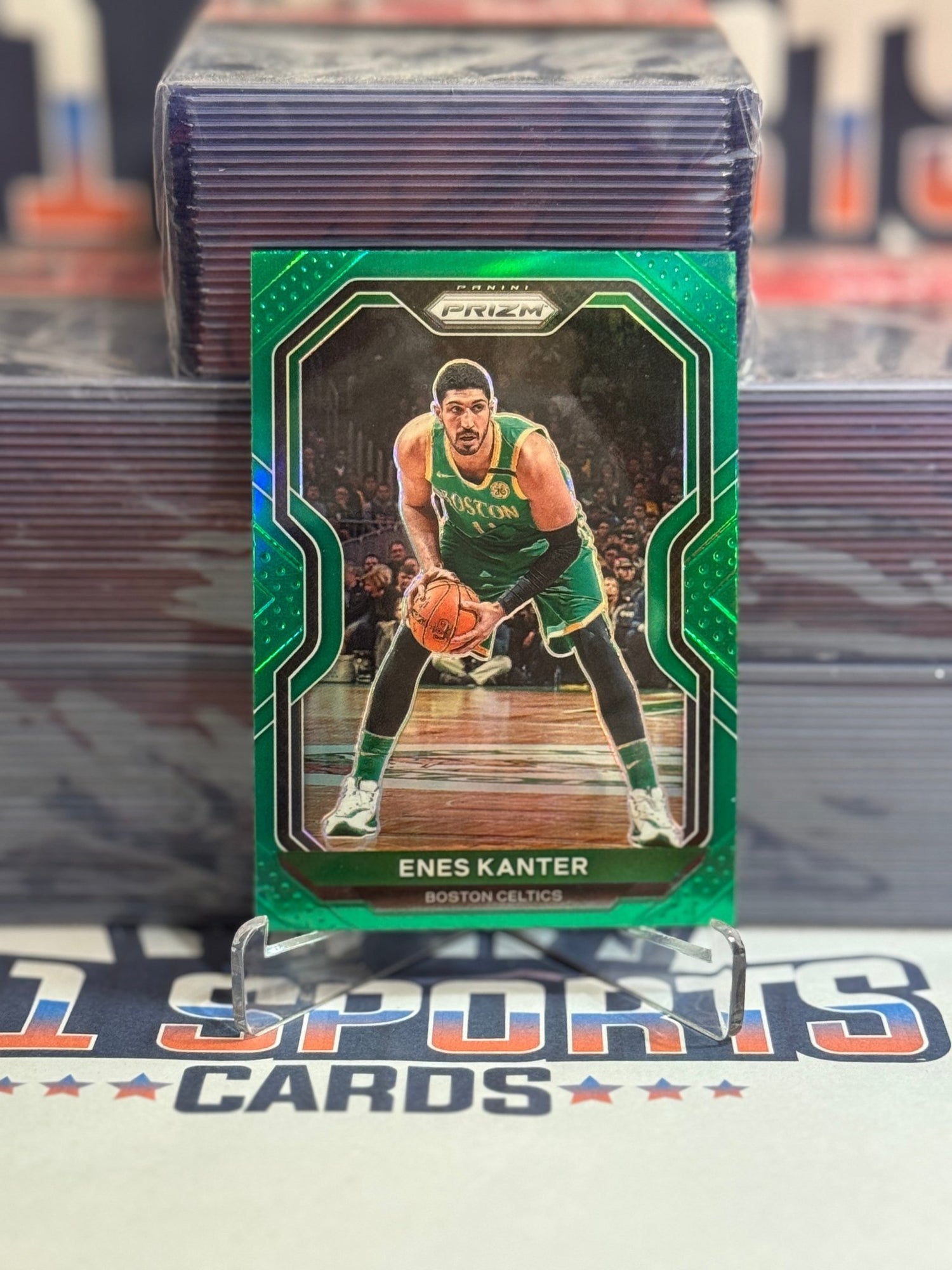 2020 Panini Prizm (Green Prizm) Enes Kanter #212