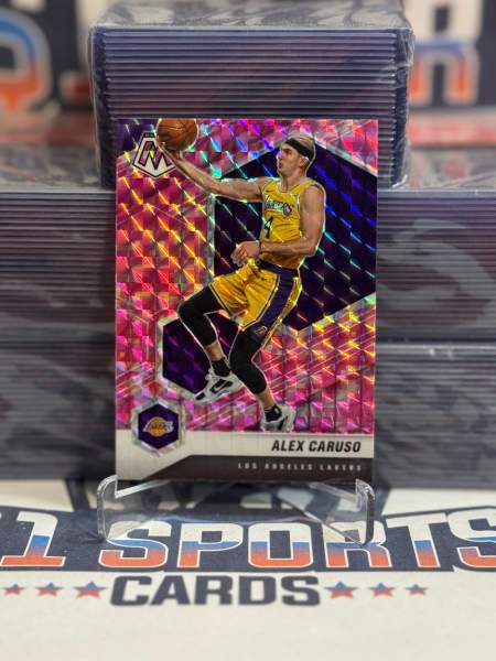 2020 Panini Prizm (Pink Camo Prizm) Alex Caruso 129