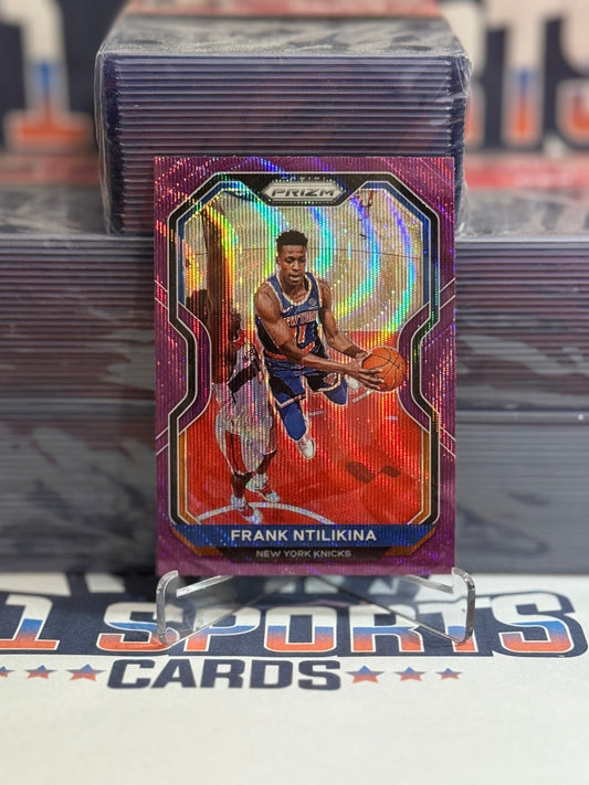 2020 Panini Prizm (Purple Wave Prizm) Frank Ntilikina #113