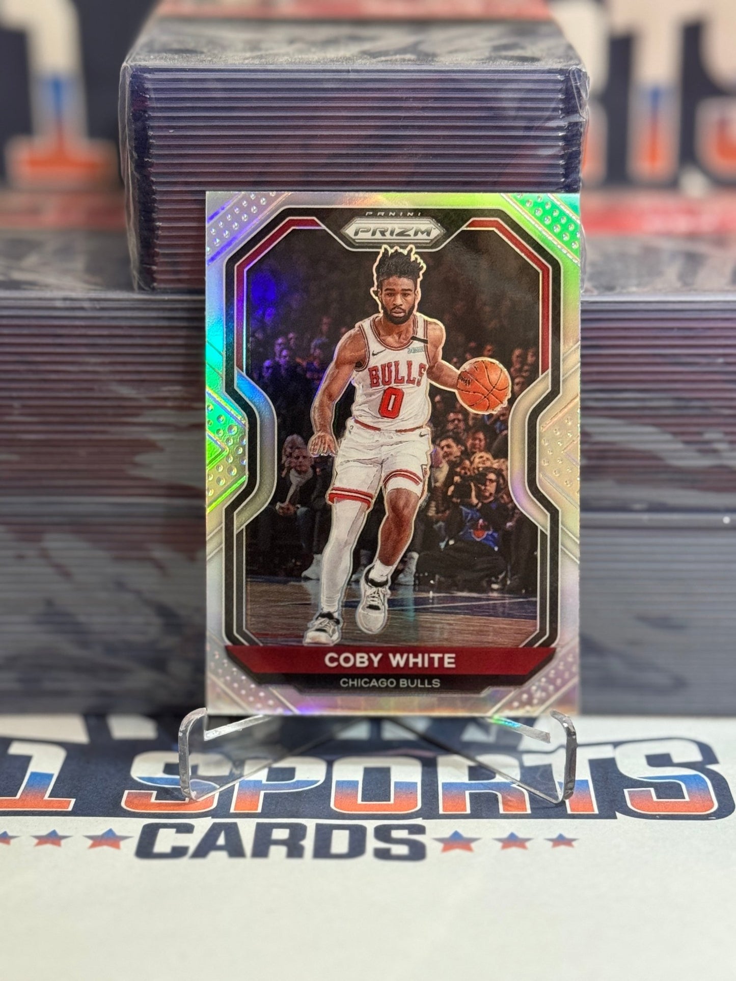 2020 Panini Prizm (Silver Prizm) Coby White #3