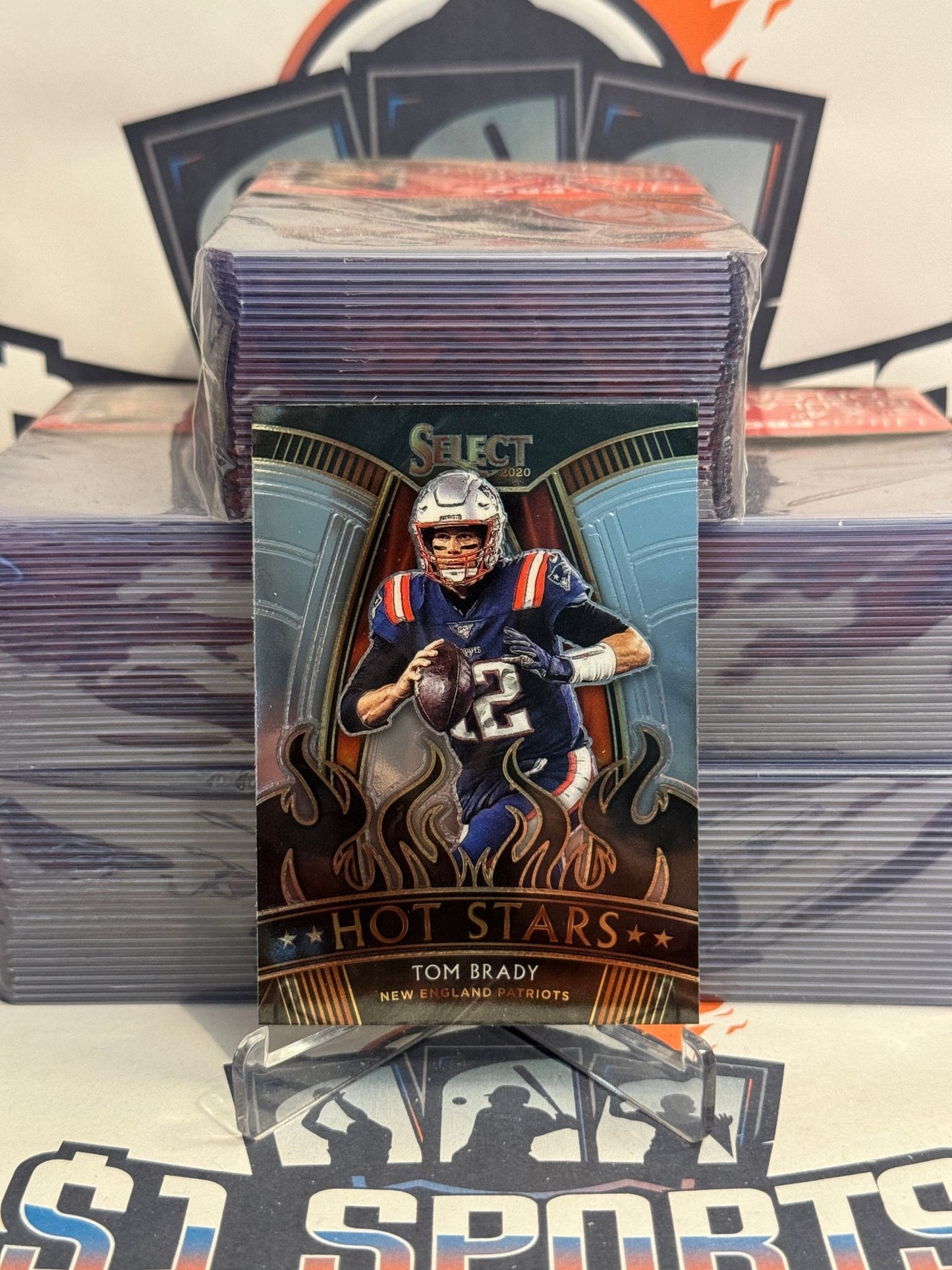 2020 Panini Select (Hot Stars) Tom Brady #HS2