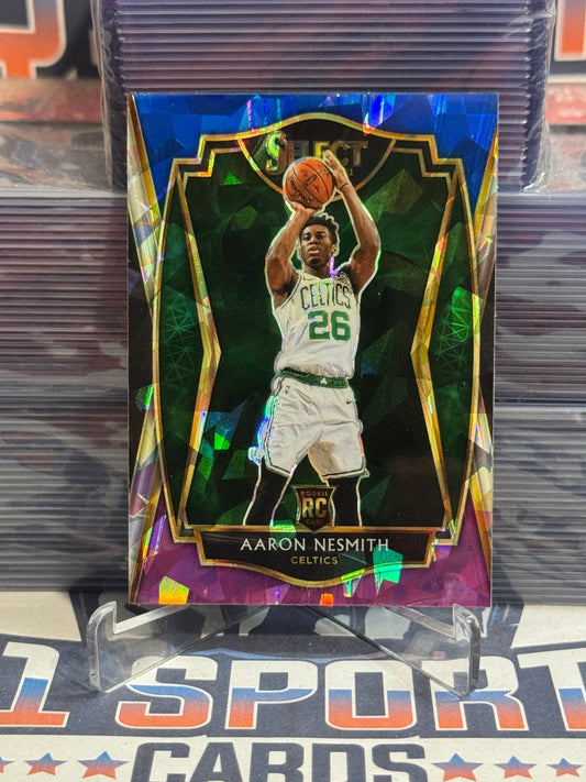 2020 Panini Select (Purple White Green Ice Prizm) Aaron Nesmith Rookie 190