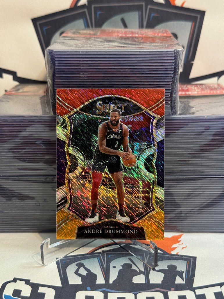 2020 Panini Select (Red White Orange Shimmer Prizm) Andre Drummond #5