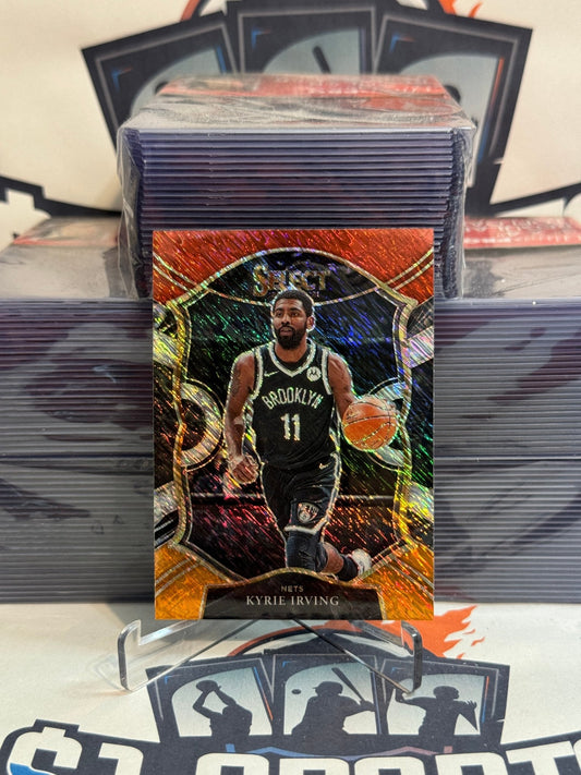 2020 Panini Select (Red White Orange Shimmer Prizm) Kyrie Irving #42