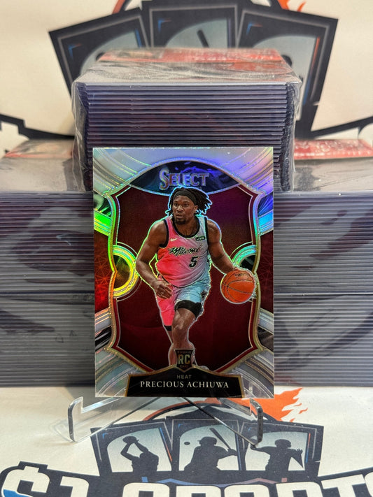 2020 Panini Select (Silver Prizm) Precious Achiuwa #80