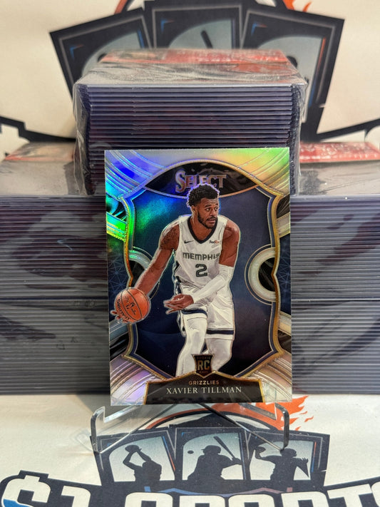 2020 Panini Select (Silver Prizm) Xavier Tillman #95