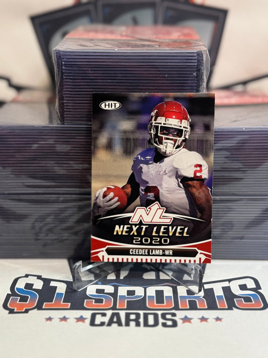 2020 Sage HIT Next Level CeeDee Lamb Rookie #100