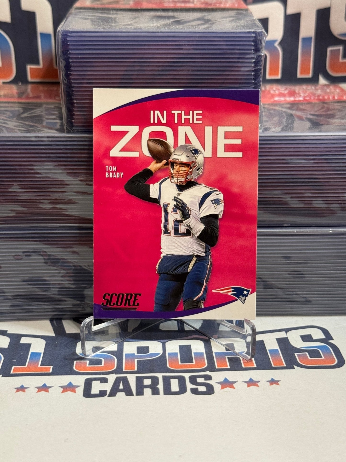 2020 Score (In The Zone) Tom Brady #IZ - TB