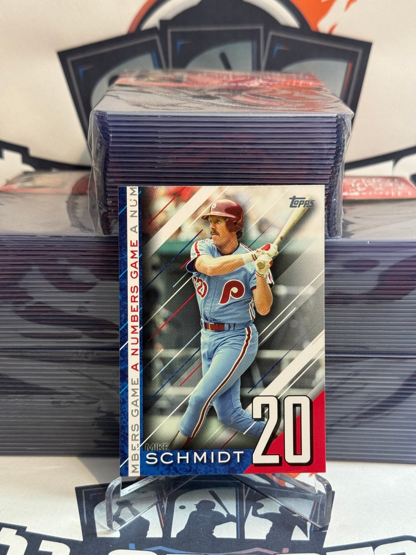 2020 Topps (A Numbers Game) Mike Schmidt #NG-23