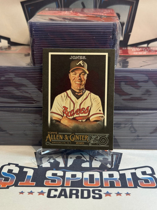 2020 Topps Allen & Ginter X Chipper Jones #76