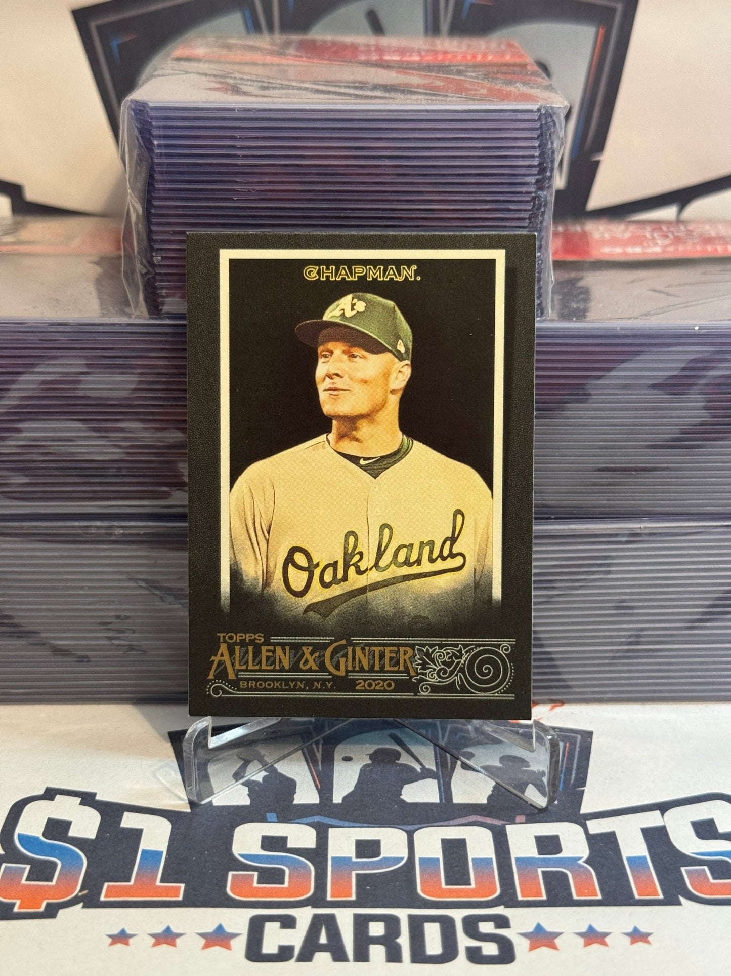 2020 Topps Allen & Ginter X Matt Chapman #43