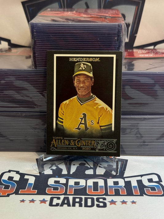 2020 Topps Allen & Ginter X Rickey Henderson #35