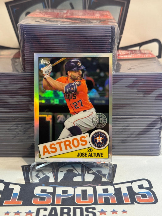 2020 Topps Chrome (1985 Redux) Jose Altuve #85TC - 19