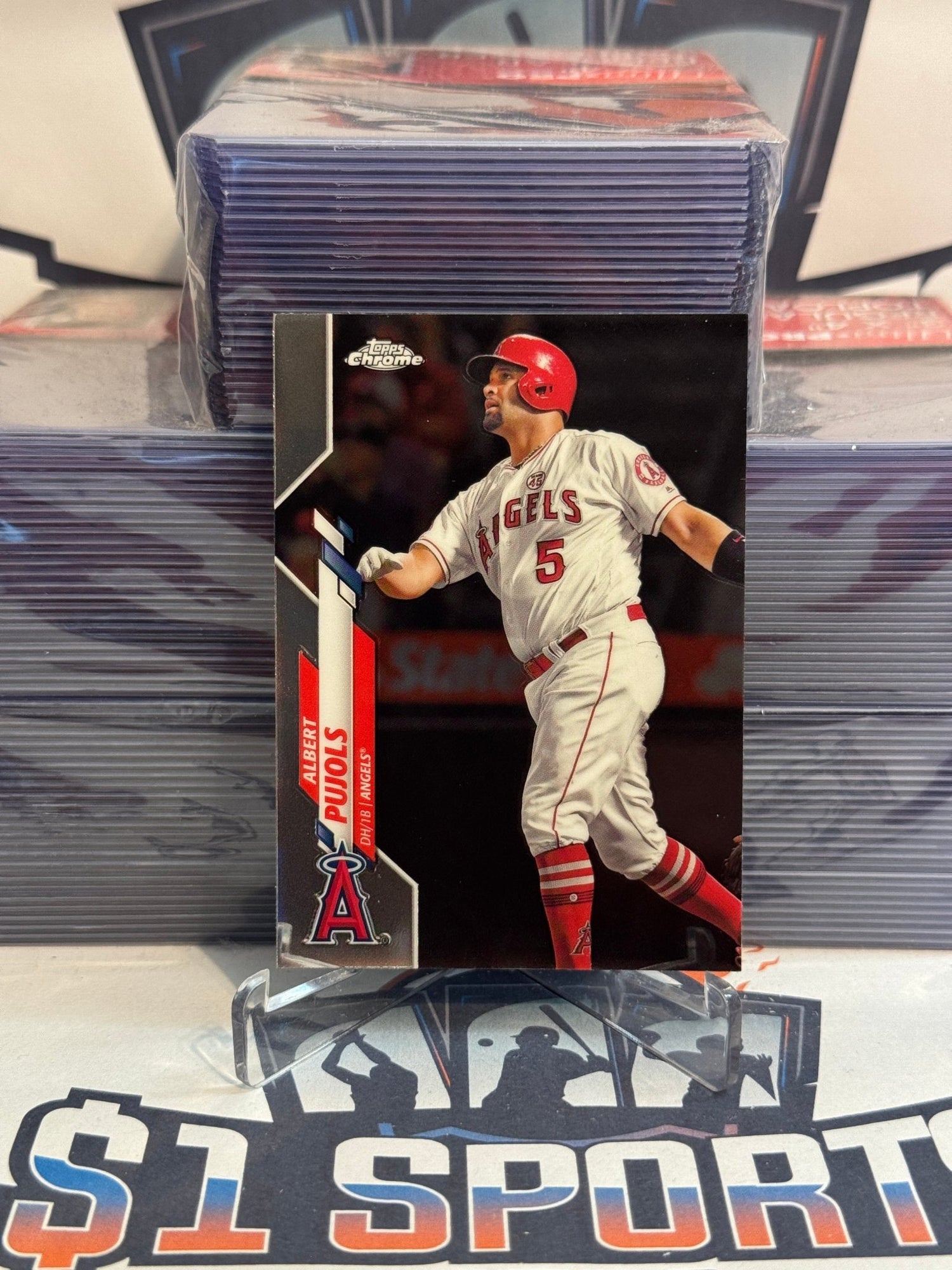 2020 Topps Chrome Albert Pujols #127