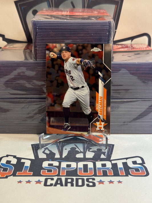 2020 Topps Chrome Alex Bregman #102