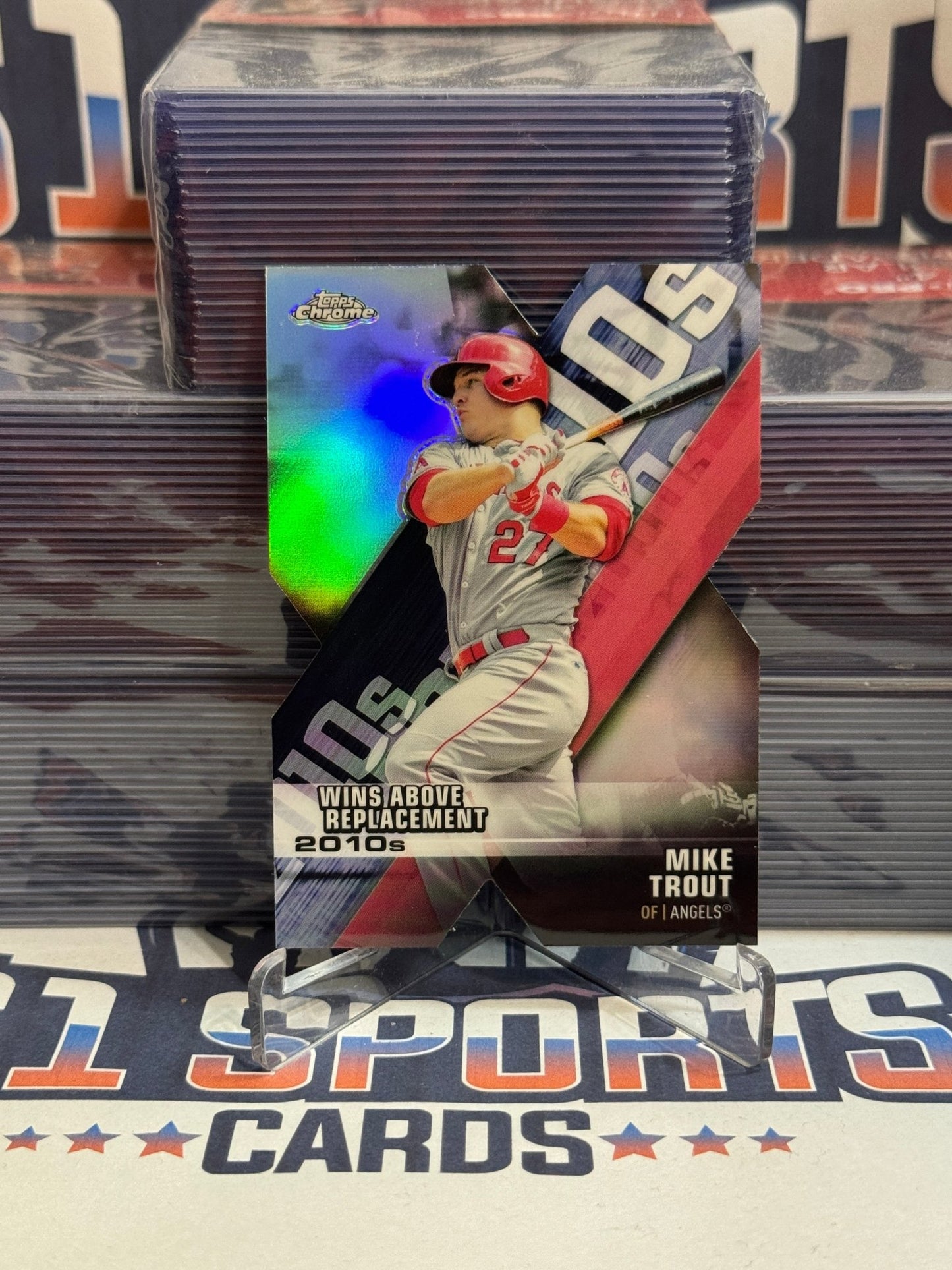 2020 Topps Chrome (Decade of Dominance) Mike Trout #DOD - 1