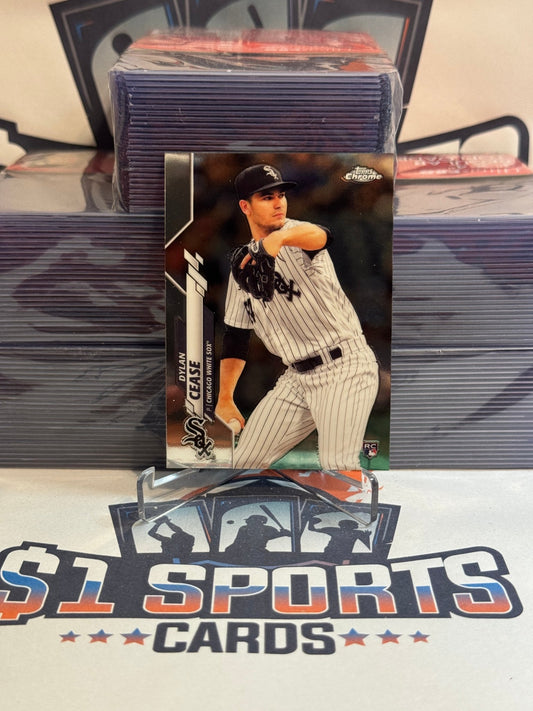 2020 Topps Chrome Dylan Cease Rookie #43