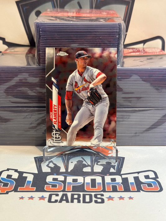 2020 Topps Chrome Jack Flaherty #135