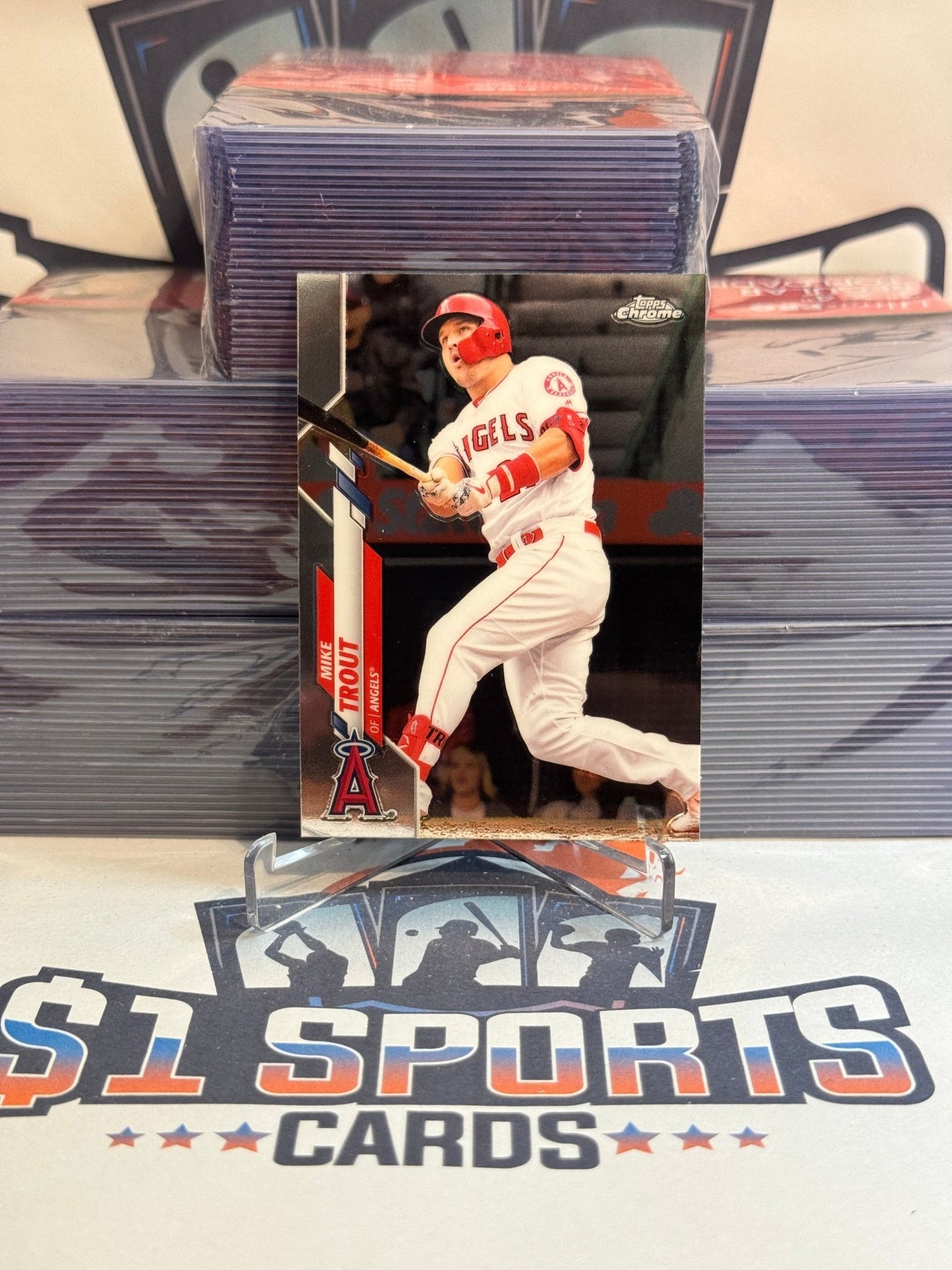 2020 Topps Chrome Mike Trout #1