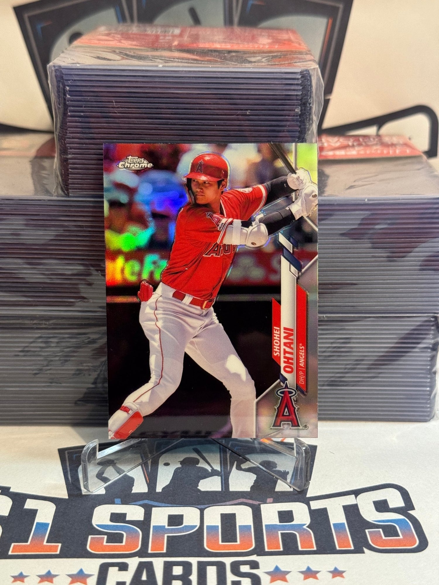 2020 Topps Chrome (Refractor) Shohei Ohtani #21