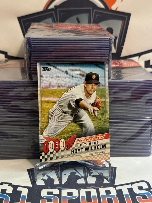 2020 Topps (Decades' Best) Hoyt Wilhelm #DB-6