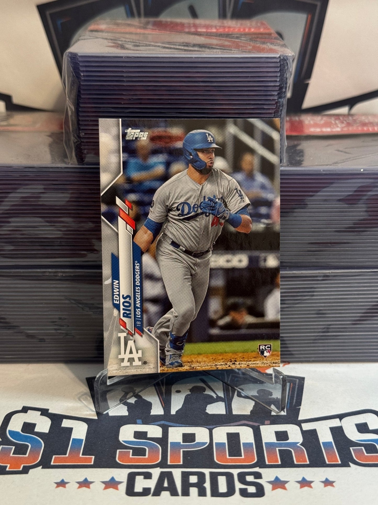 2020 Topps Edwin Rios Rookie #681