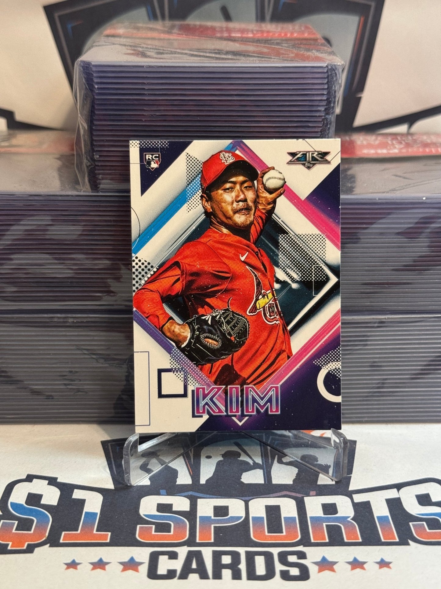 2020 Topps Fire Kwang - Hyun Kim Rookie #185