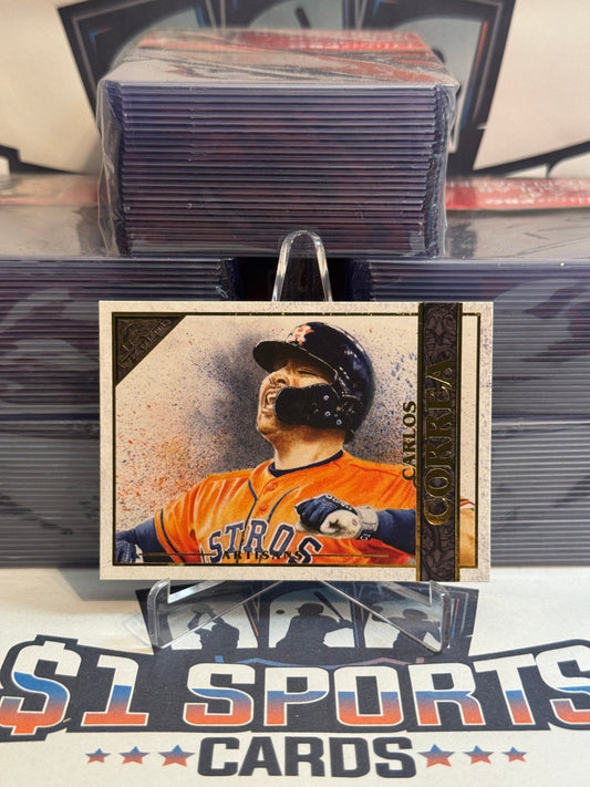 2020 Topps Gallery Carlos Correa #153