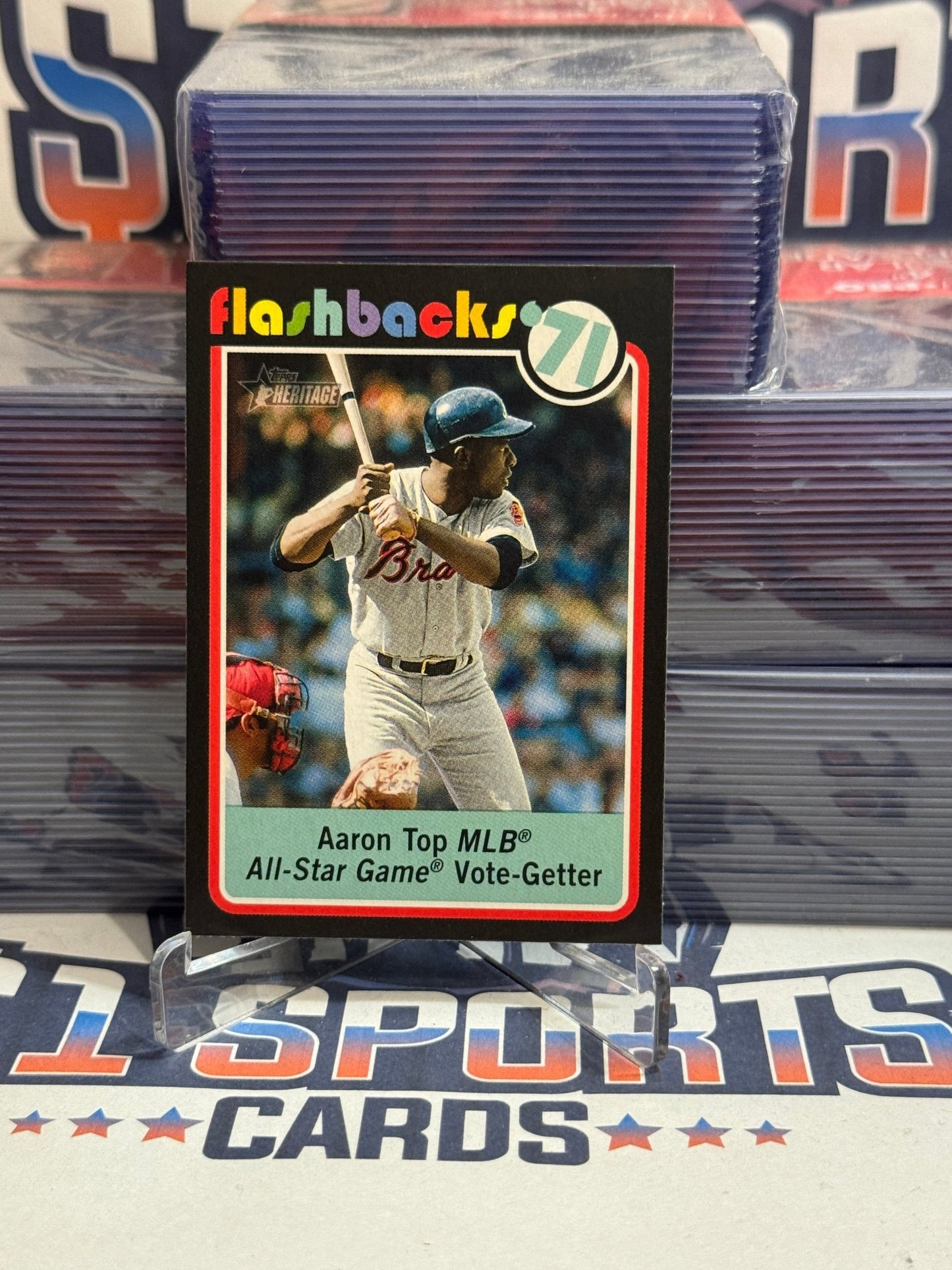 2020 Topps Heritage (Baseball Flashbacks) Hank Aaron #BF - 1