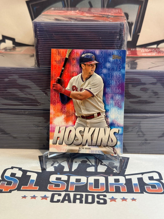 2020 Topps (In The Books) Rhys Hoskins #RH - 4