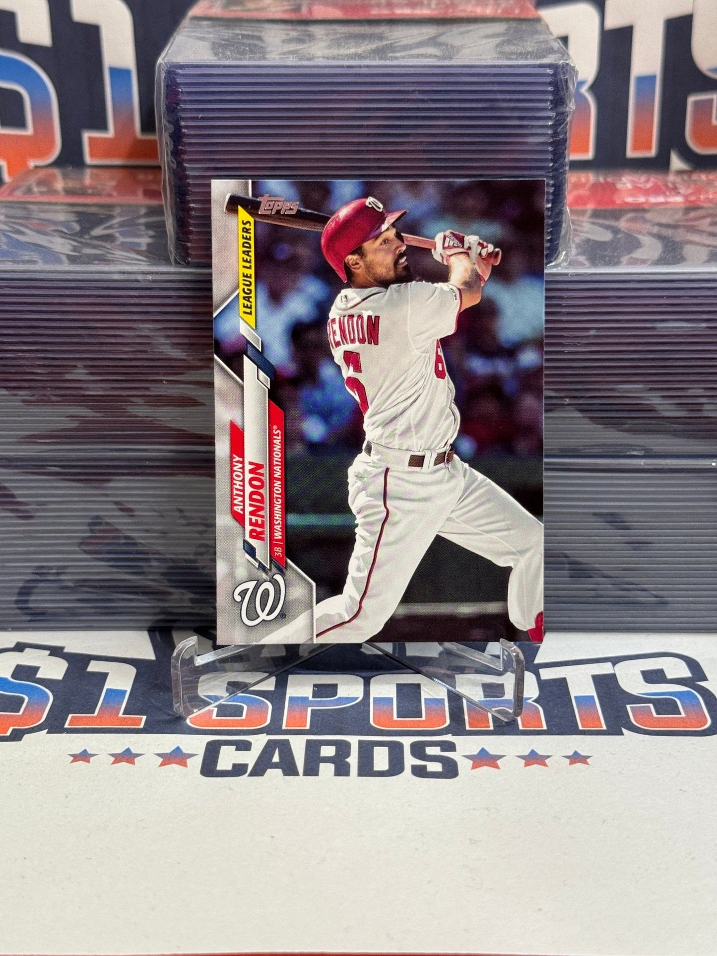 2020 Topps (League Leaders) Anthony Rendon #11