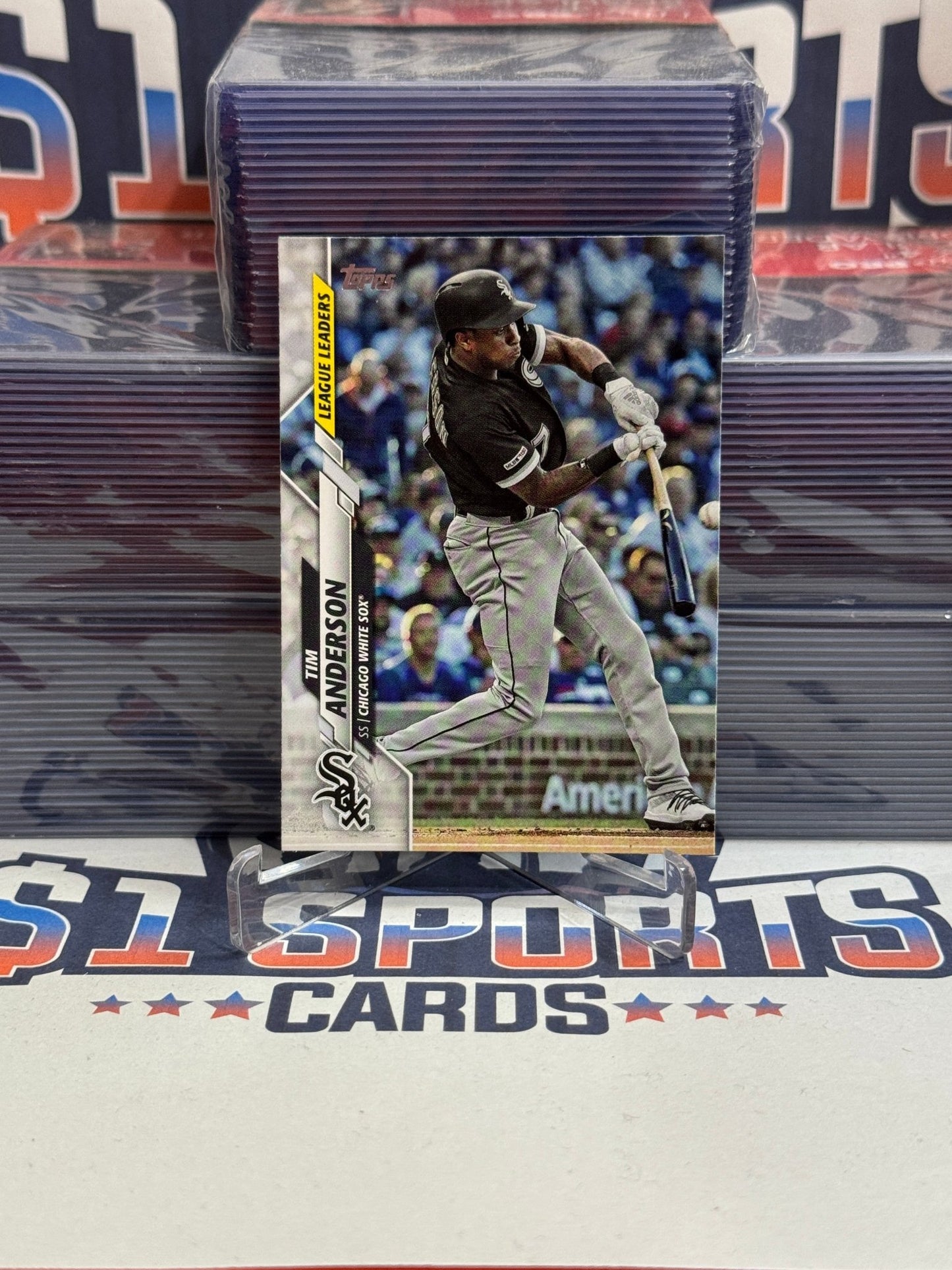 2020 Topps (League Leaders) Tim Anderson #302