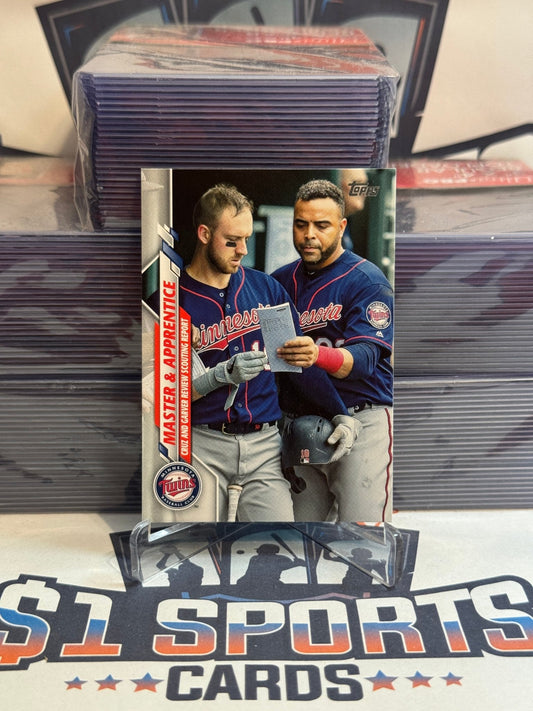 2020 Topps (Master & Apprentice) Nelson Cruz & Mitch Garver #18