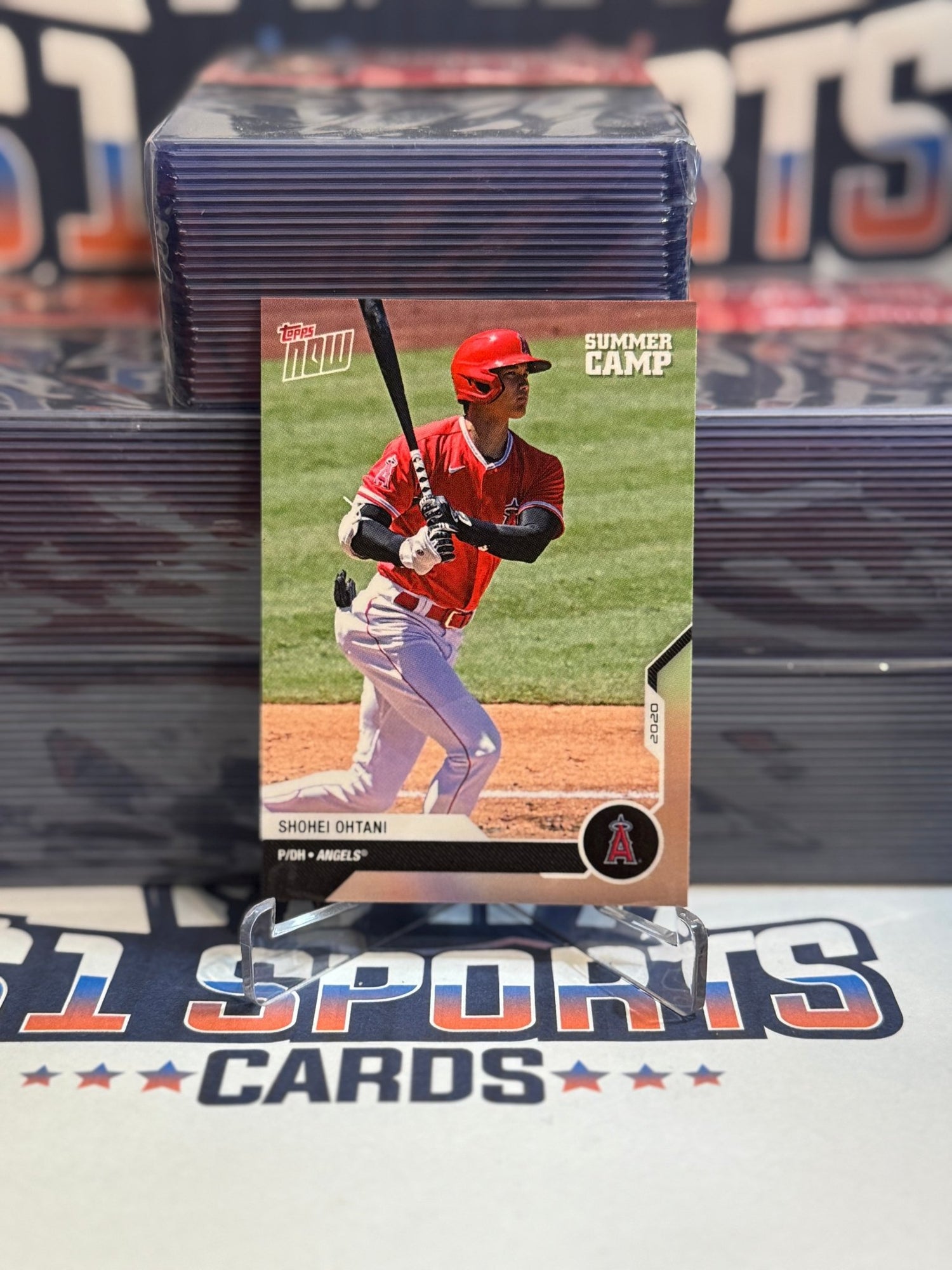 2020 Topps Now (Opening Day /3628) Shohei Ohtani #OD - 489