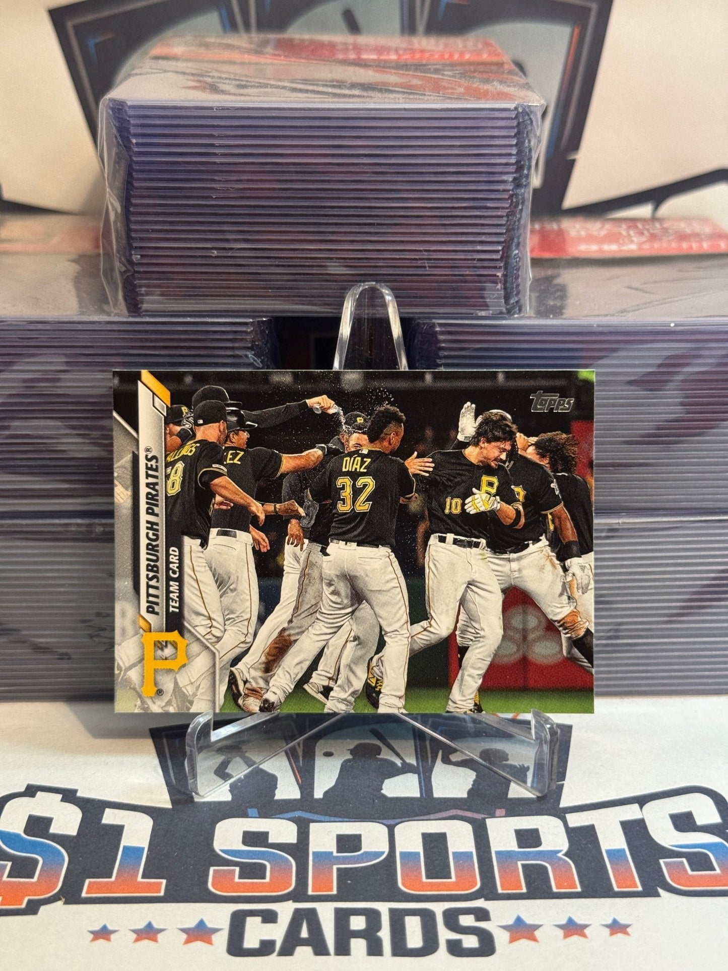 2020 Topps Pirates Team Card #594