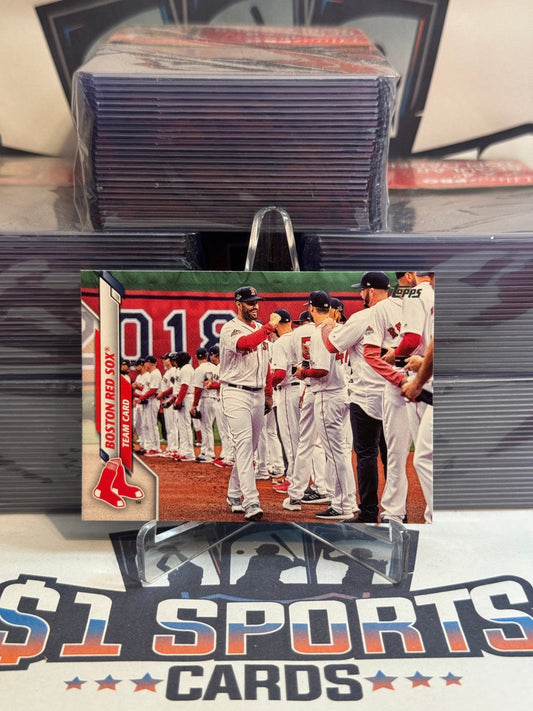 2020 Topps Red Sox Team Card #274