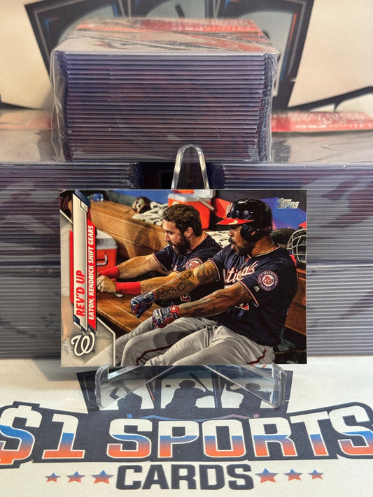 2020 Topps (Rev'd Up) Adam Eaton & Howie Kendrick #640