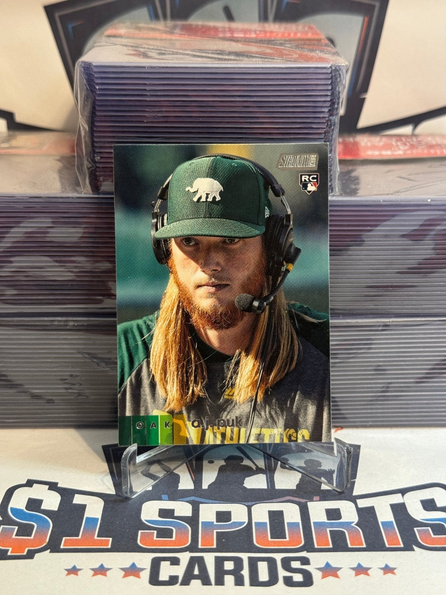 2020 Topps Stadium Club A.J. Puk Rookie #240