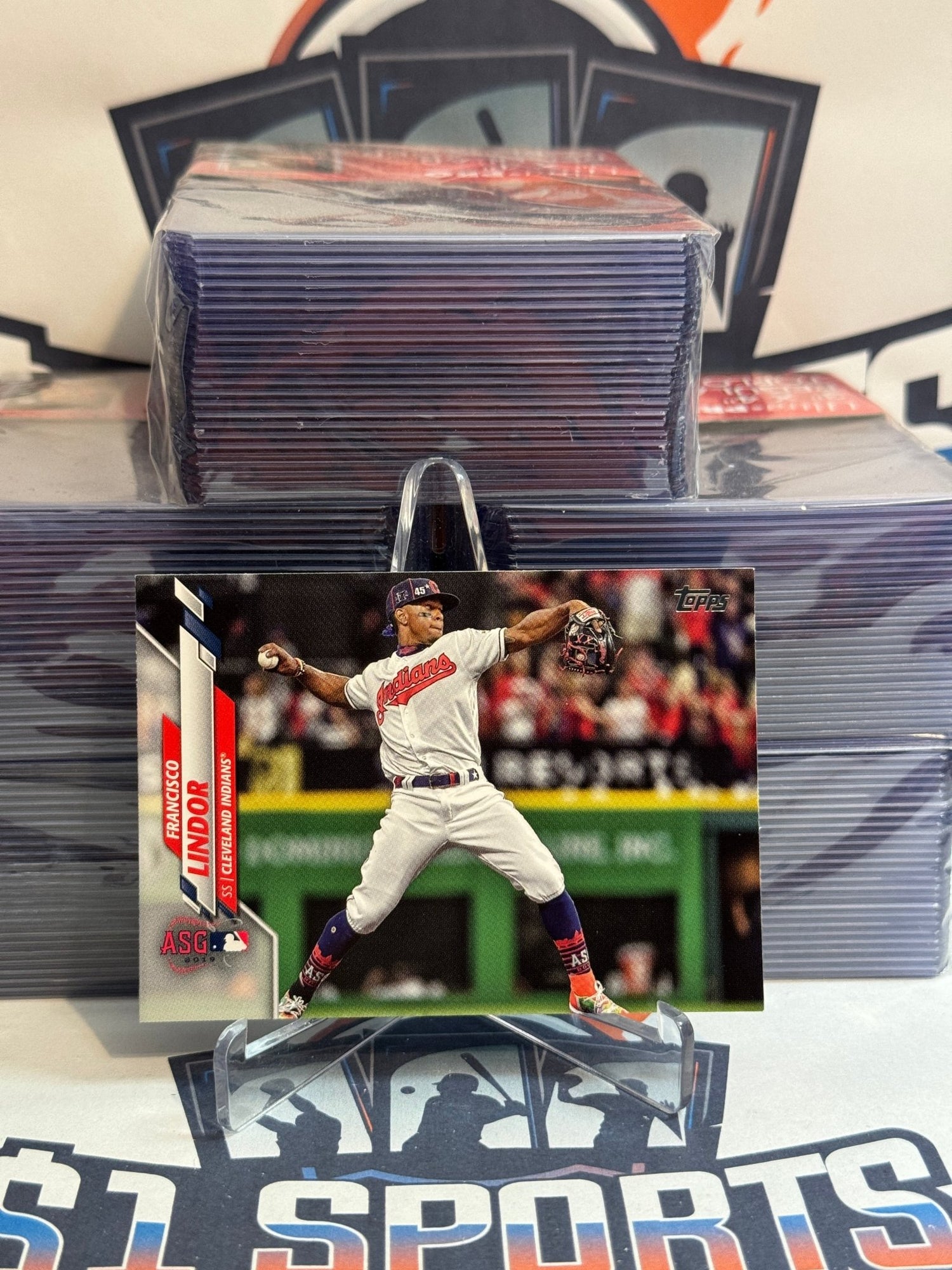 2020 Topps Update (2019 All-Star Game) Francisco Lindor #U-143