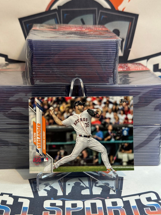 2020 Topps Update (2019 All-Star Game) Justin Verlander #U-194