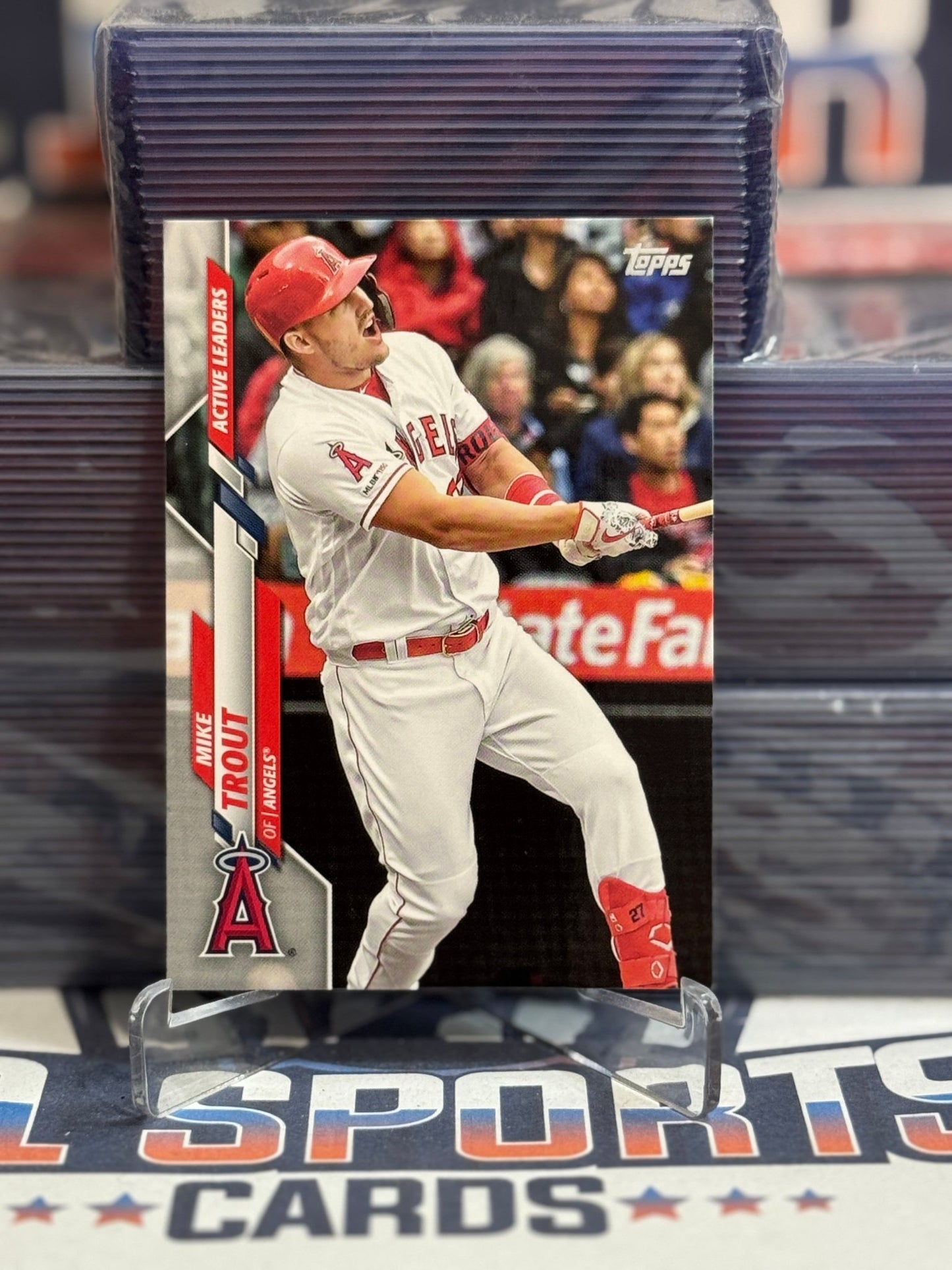 2020 Topps Update (Active Slugging Leader) Mike Trout U - 243