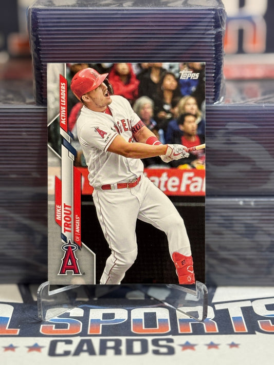 2020 Topps Update (Active Slugging Leader) Mike Trout U - 243