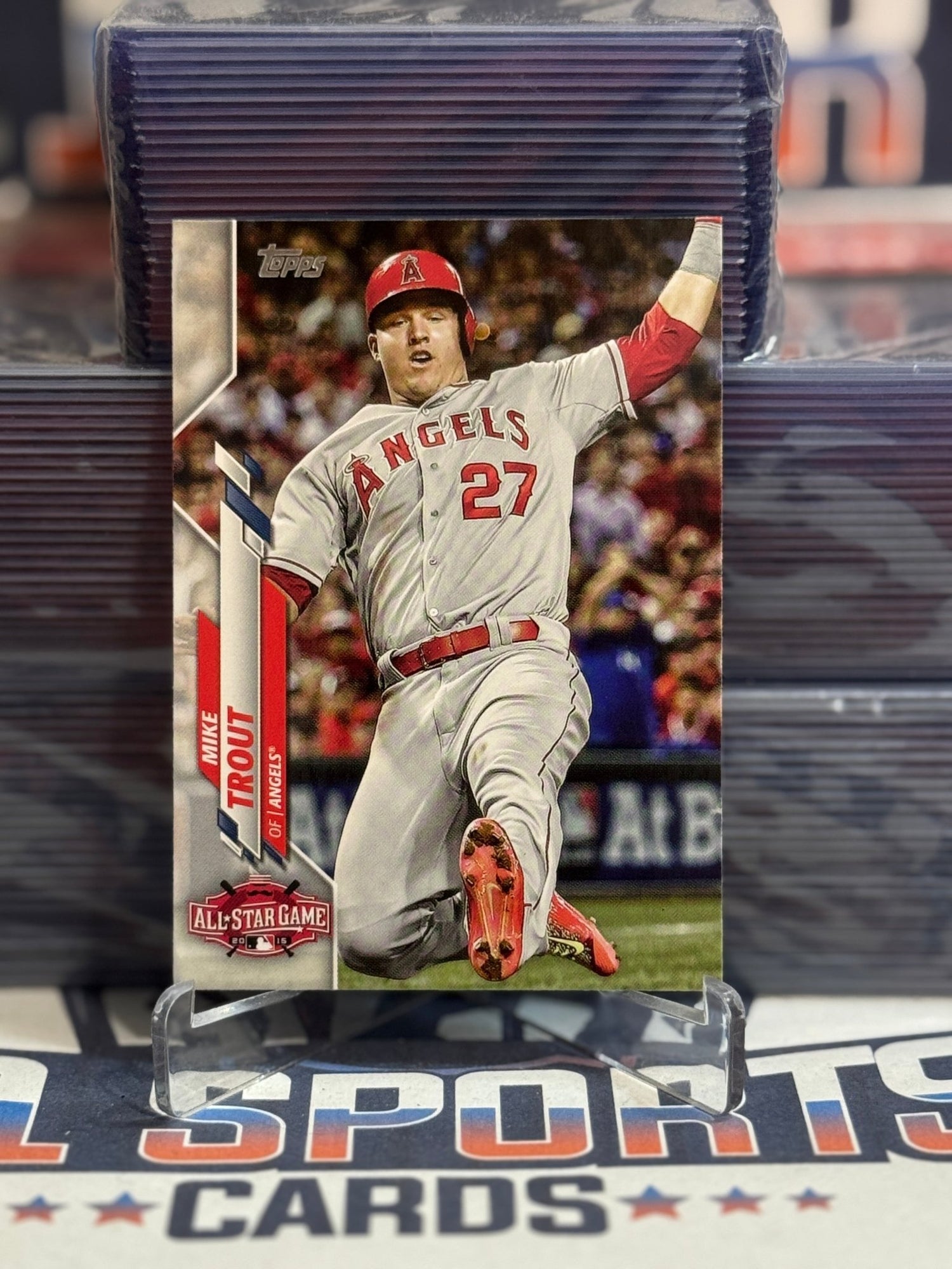 2020 Topps Update (All - Star Game) Mike Trout U - 4