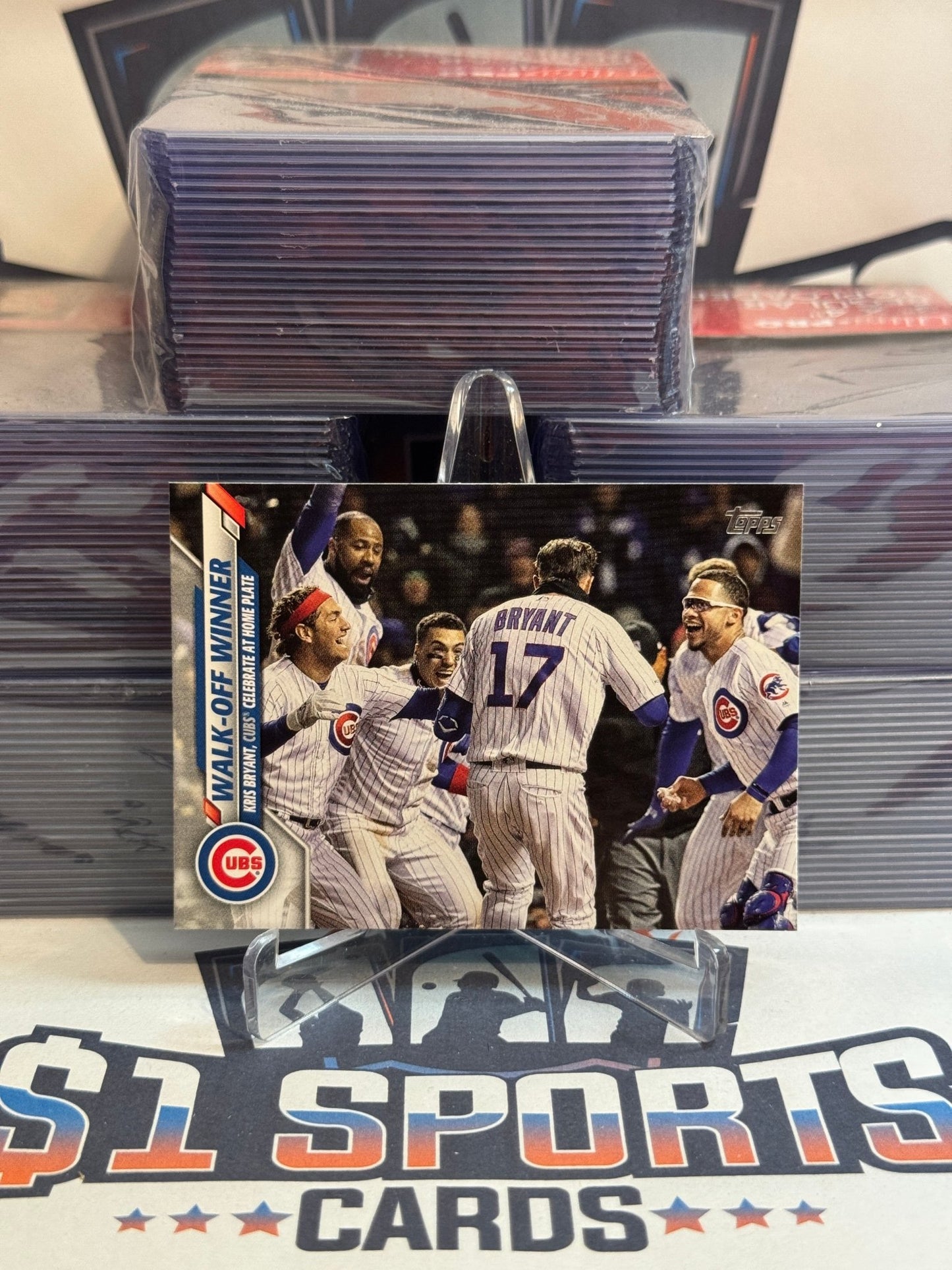 2020 Topps (Walk - Off Winner) Kris Bryant #469