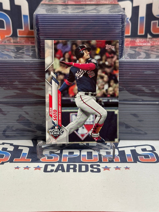 2020 Topps (World Series) Juan Soto #6