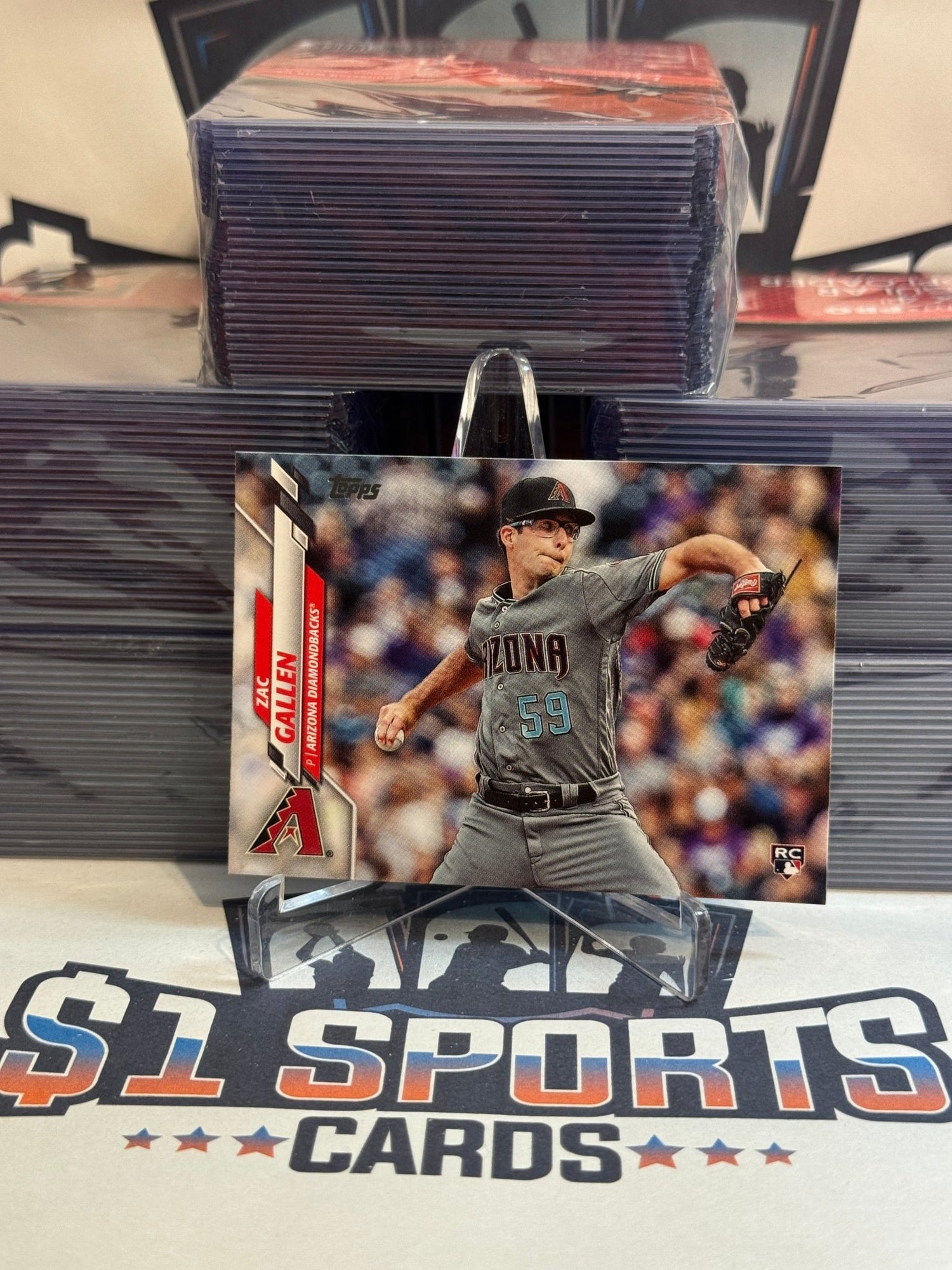 2020 Topps Zac Gallen Rookie #207