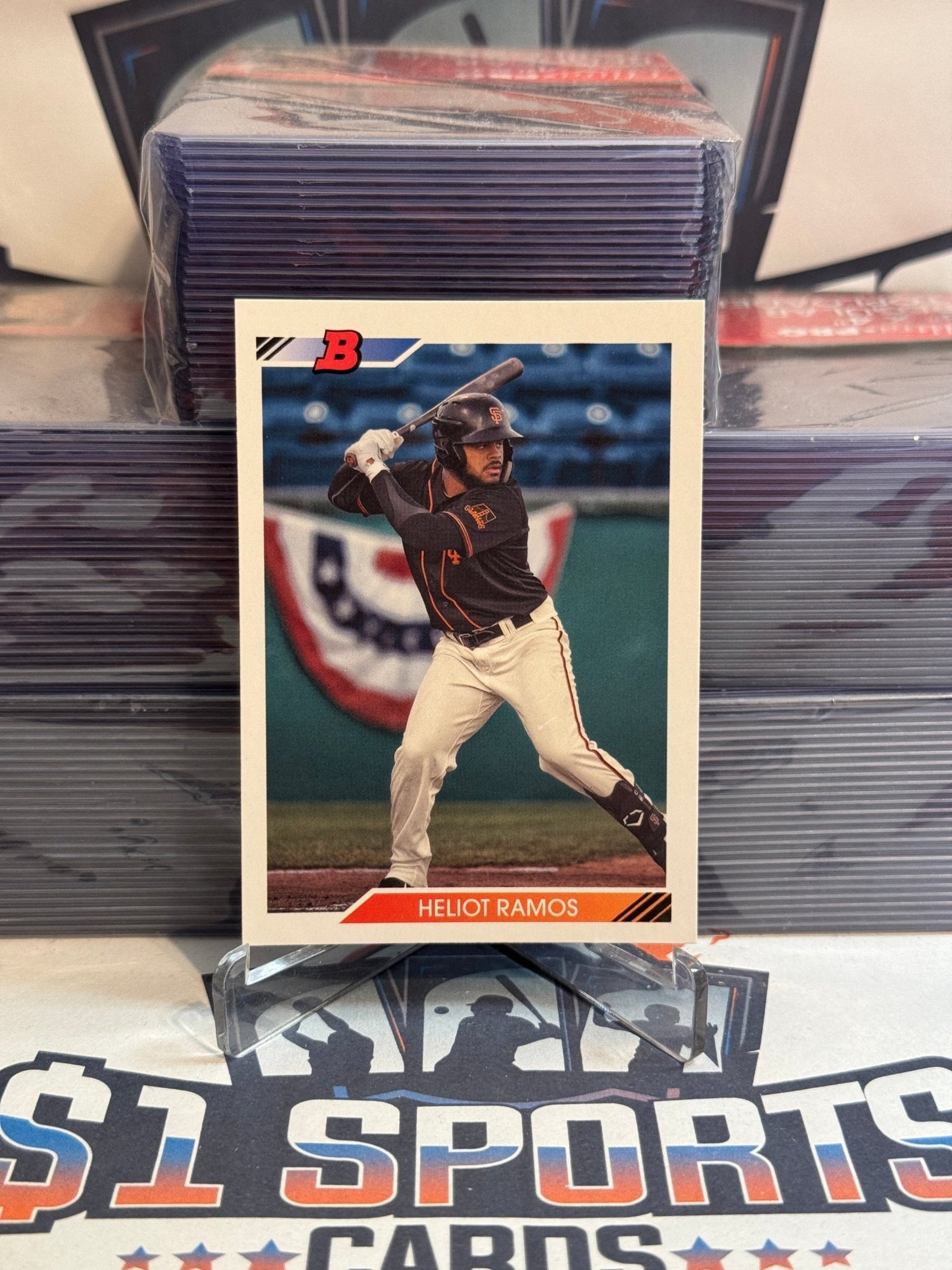 2021 Bowman Heritage Prospects Heliot Ramos #BHP - 148